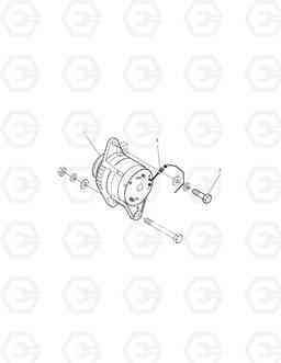 6170 ALTERNATOR TXC 175LC-1, Doosan