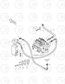 6620 MAIN PIPING-ONE&TWO WAY(ARTI.BOOM) TXC 175LC-1, Doosan