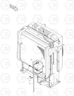 1130 RESERVE TANK TXC 300LC-1, Doosan