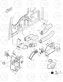 1440 DUCT COVER ASS'Y TXC 300LC-1, Doosan