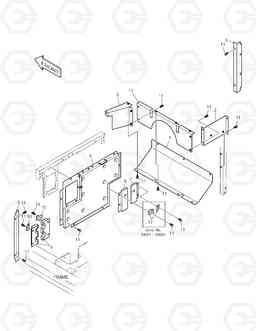 1600 BAFFLE TXC 300LC-1, Doosan