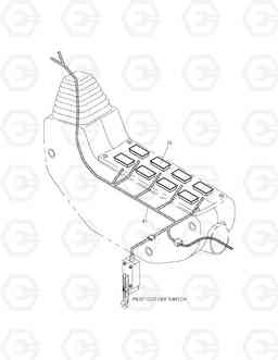 1680 ELECTRIC PARTS(3)-STAND L.H TXC 300LC-1, Doosan