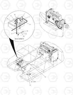 1730 ELECTRIC WIRING(1)-BATTERY TXC 300LC-1, Doosan