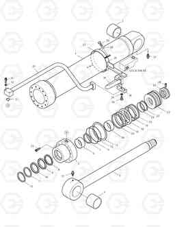 4310 BOOM CYLINDER(R.H)-LOCK VALVE TXC 300LC-1, Doosan