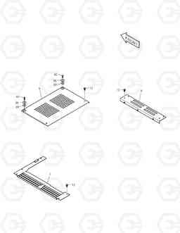 1570 COVER(5) TXC 340LC-1, Doosan