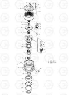 4150 SWING REDUCTION GEAR TXC 340LC-1, Doosan