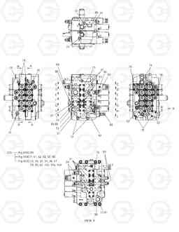 4180 CONTROL VALVE(1) TXC 340LC-1, Doosan