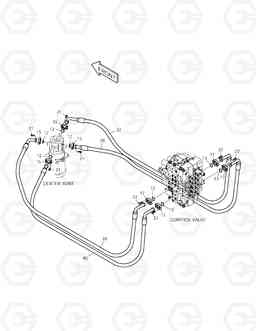 1290 MAIN PIPING(5) TXC 255LC-1, Doosan