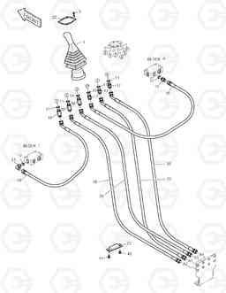 1360 PILOT PIPING(6) TXC 255LC-1, Doosan