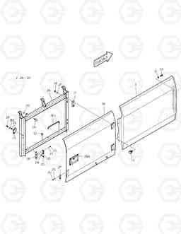 1560 COVER(2) TXC 255LC-1, Doosan