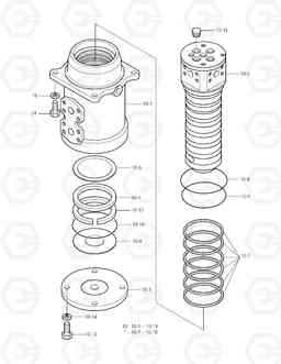 2160 CENTER JOINT TXC 255LC-1, Doosan