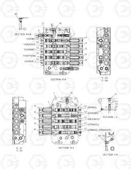 4190 CONTROL VALVE(2) TXC 255LC-1, Doosan