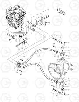 1250 MAIN PIPING(1) TXC 420LC-1, Doosan