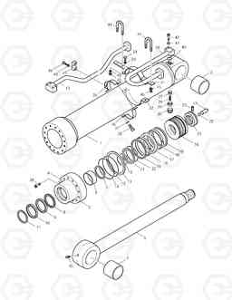 4320 ARM CYLINDER-LOCK VALVE TXC 420LC-1, Doosan