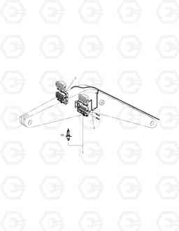 6500 ADDITIONAL WORKING LAMP TXC 420LC-1, Doosan