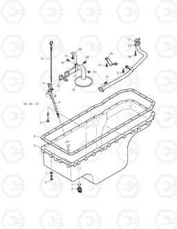 011 OIL PAN TXC 470LC-1, Doosan