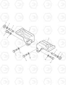 029 ENGINE MOUNTING TXC 470LC-1, Doosan