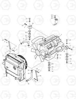 1110 ENGINE MOUNTING TXC 470LC-1, Doosan