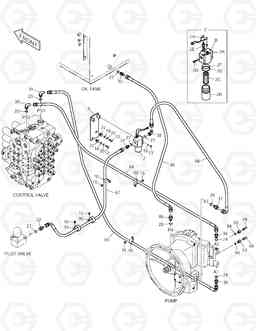 1310 PILOT PIPING(1) TXC 470LC-1, Doosan