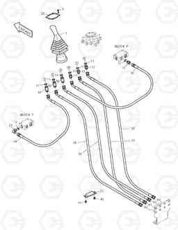 1360 PILOT PIPING(6) TXC 470LC-1, Doosan