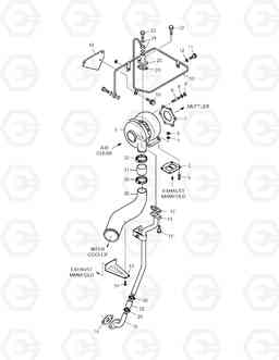 017 TURBO CHARGER TXC 470LC-1, Doosan