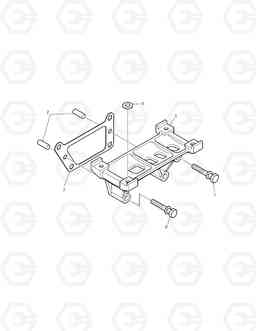 022 INJECTION PUMP MOUNTING TXC 470LC-1, Doosan