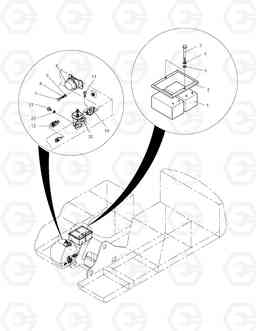 1700 ELECTRIC PARTS(6)-BATTERY TXC 470LC-1, Doosan