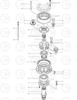 4150 SWING REDUCTION GEAR TXC 470LC-1, Doosan