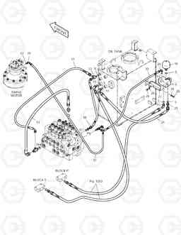 1300 PILOT PIPING(2) TXC 140LC-1, Doosan