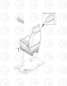 1400 SEAT MOUNTING TXC 140LC-1, Doosan