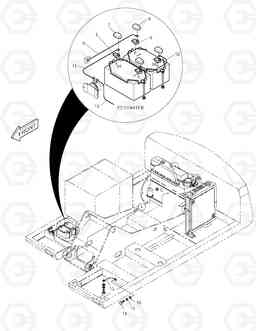 1720 ELECTRIC WIRING(1)-BATTERY TXC 140LC-1, Doosan