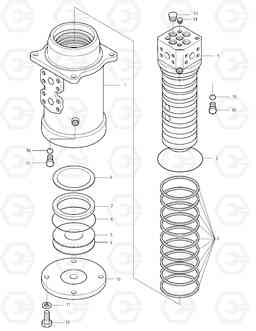 4320 CENTER JOINT-DOZER TXC 140LC-1, Doosan