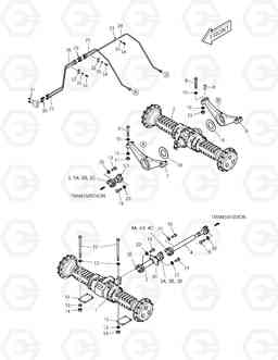 1150 AXLE & DRIVE SHAFT-MAX. TRAC TXL200-1, Doosan