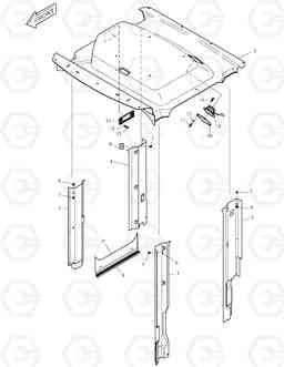 1290 SHEET ASS'Y TXL200-1, Doosan