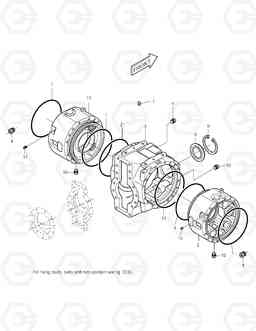 3320 DIFFERENTIAL HOUSING-FRONT AXLE TXL200-1, Doosan