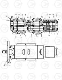 3400 MAIN PUMP TXL200-1, Doosan
