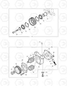 018 OIL PUMP TXL400-1, Doosan