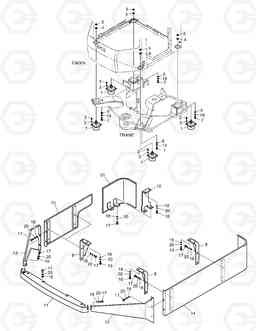 1250 CABIN MOUNTING TXL400-1, Doosan