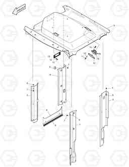 1290 SHEET ASS'Y TXL400-1, Doosan