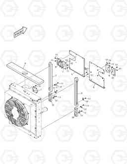 1390 BAFFLE ASS'Y TXL400-1, Doosan