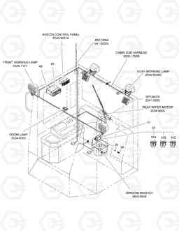 1450 ELECTRIC PARTS(3)-CABIN TXL400-1, Doosan