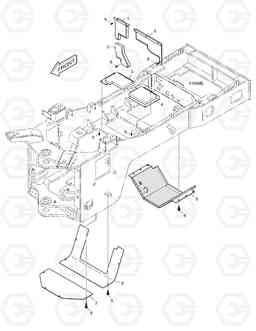 1570 LOW NOISE COVER TXL400-1, Doosan