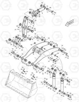 2100 LOADER ARM TXL400-1, Doosan