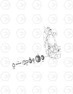 3130 LAYSHAFT TXL400-1, Doosan