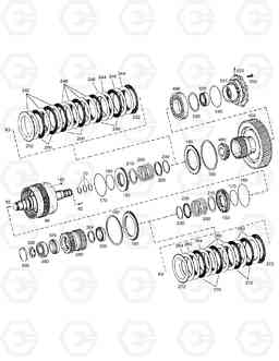 3160 CLUTCH-K4+K3(3) TXL400-1, Doosan