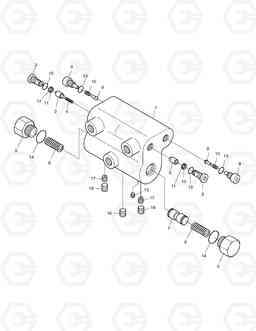 3500 CUSHION VALVE TXL400-1, Doosan