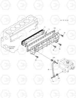 010 OIL COOLER TXL160-1, Doosan