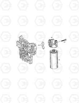 3280 FILTER-TRANSMISSION TXL160-1, Doosan