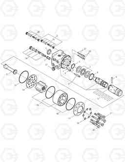 3440 STEERING UNIT TXL160-1, Doosan