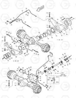 1150 AXLE & DRIVE SHAFT-MAX. TRAC TXL300-1, Doosan